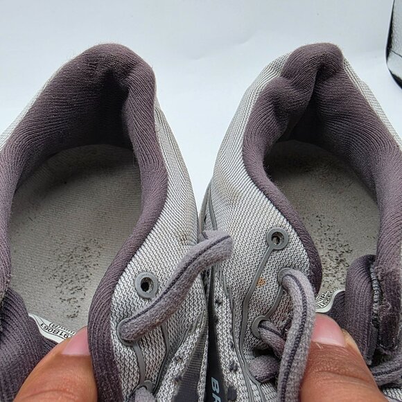 Brooks Adrenaline GTS 21 Womens Size 7.5 Gray Running Athletic Comfort Shoes - Picture 9 of 13